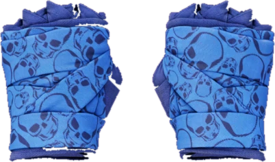Hand Wraps Cobalt Skulls CS2 skin reference image