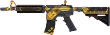 M4A4 The Coalition CS2 skin reference image